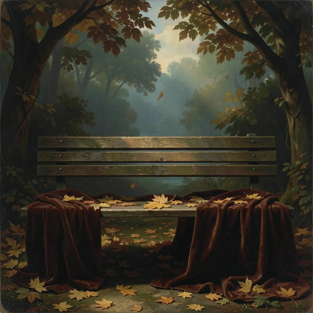 Cover „Ein Junge im Park“ · © Eduard Wiebe